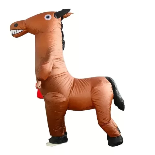Costume gonflable adulte avec souffleur intégré – idéal fêtes et carnavals