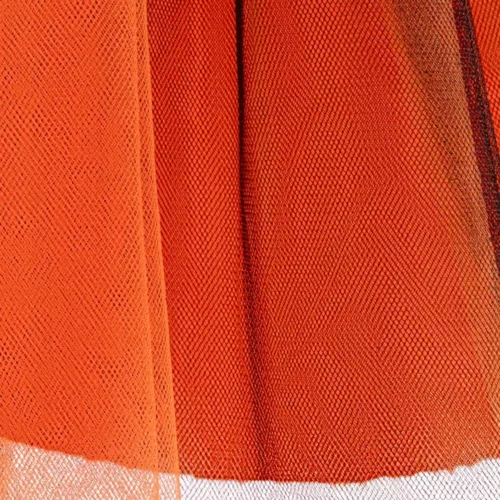 Robe princesse Halloween fille – costume citrouille avec jupe tutu et serre-tête