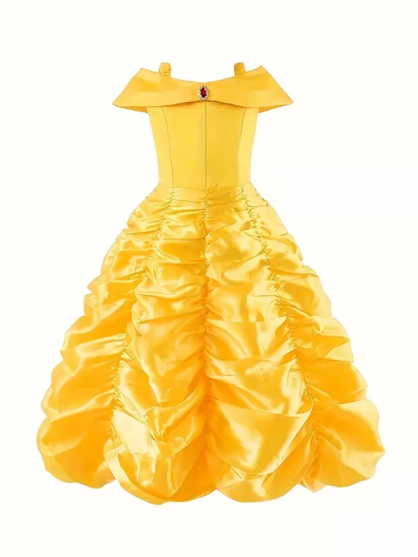 Déguisement princesse fille 9 pièces – robe conte de fées avec accessoires charme