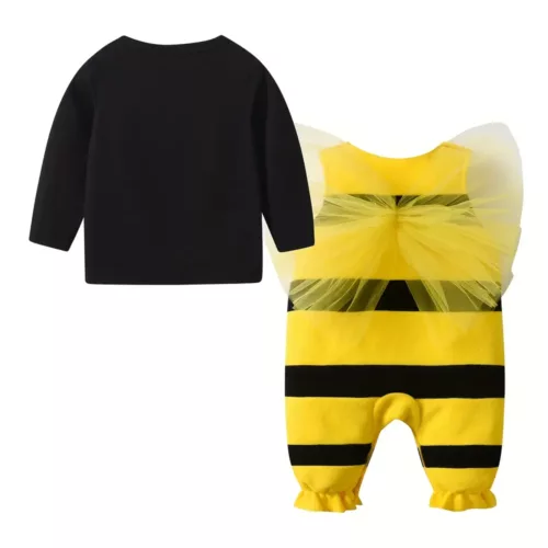 Ensemble deux pièces style streetwear à rayures – design 3D tendance extérieur