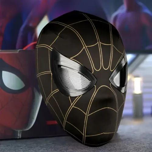 Masque super-héros respirant avec yeux ajustables – accessoire cosplay réaliste