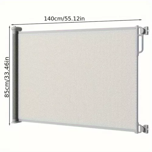 Barrière de sécurité extensible sans perçage – pour bébé et animaux, usage intérieur