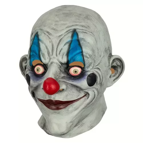 Masque clown effrayant en latex – accessoire réaliste pour Halloween ou cosplay