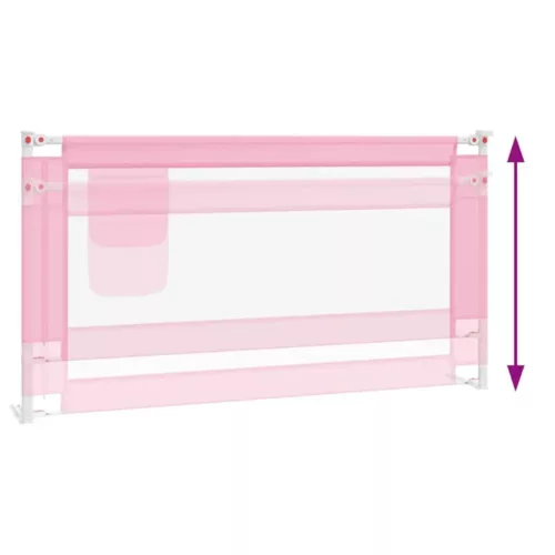 Barrière de sécurité lit bébé anti-chute avec tissu respirant – installation facile