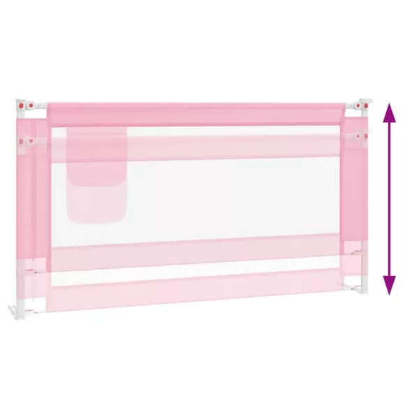 Barrière de sécurité lit bébé anti-chute avec tissu respirant – installation facile