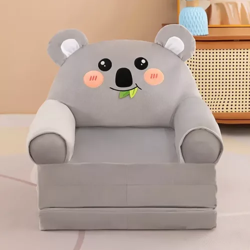 Tabouret pliant 3 en 1 design doux – coussin lavable et assise confortable