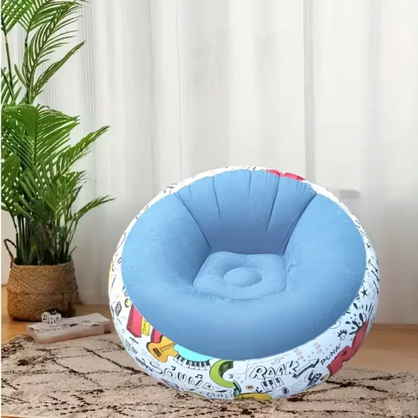 Canapé sphérique pliable style graffiti – design original et gain de place