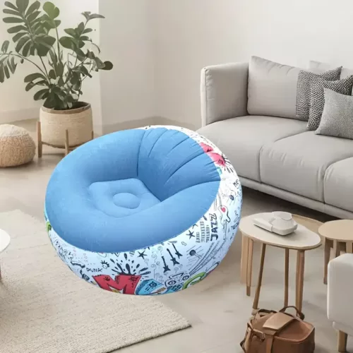 Canapé sphérique pliable style graffiti – design original et gain de place