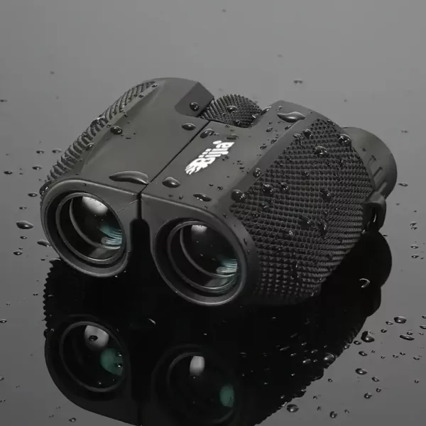 Jumelles compactes étanches 10x25 – haute précision pour chasse et nature