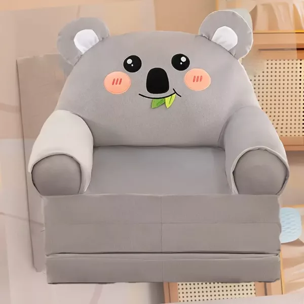 Tabouret pliant 3 en 1 design doux – coussin lavable et assise confortable