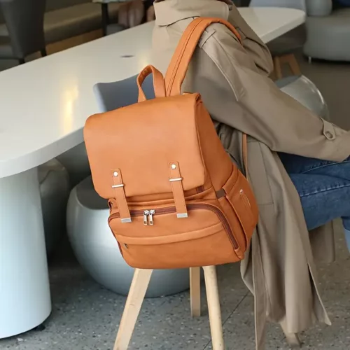 Sac à langer dos convertible imperméable multifonction – design élégant maman
