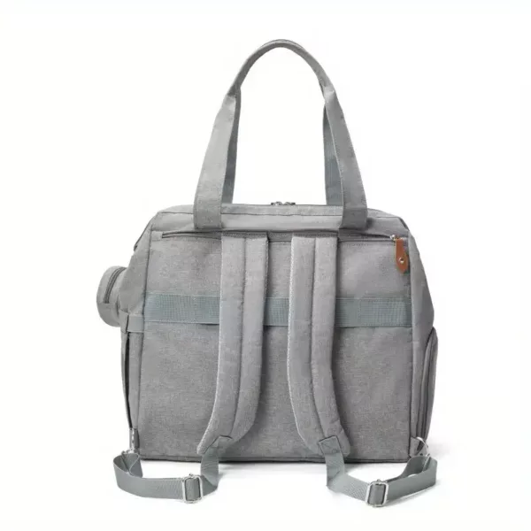 Sac à dos maman isotherme multifonction en tissu Oxford – compartiments pratiques