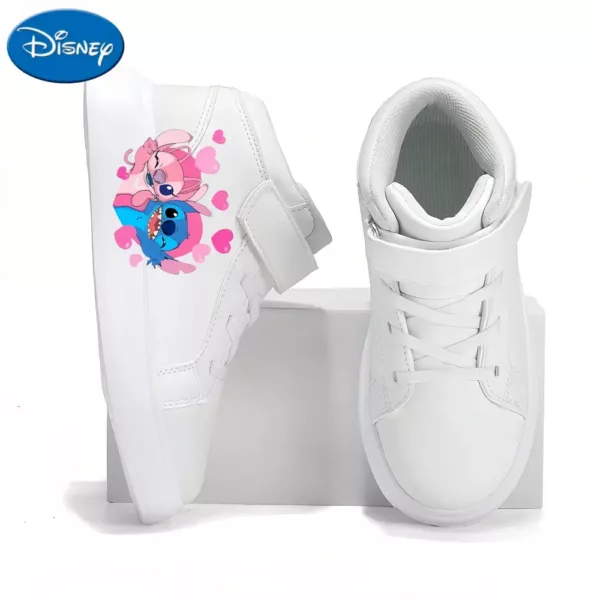 Baskets légères Disney Stitch – chaussures respirantes à motif cœur pour enfants