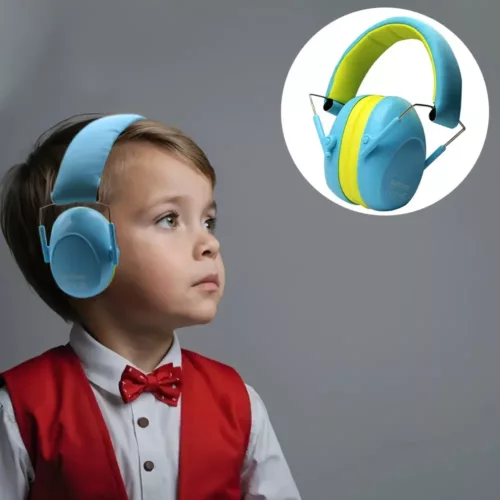 Casque antibruit enfant pliable – protection auditive confort usage scolaire