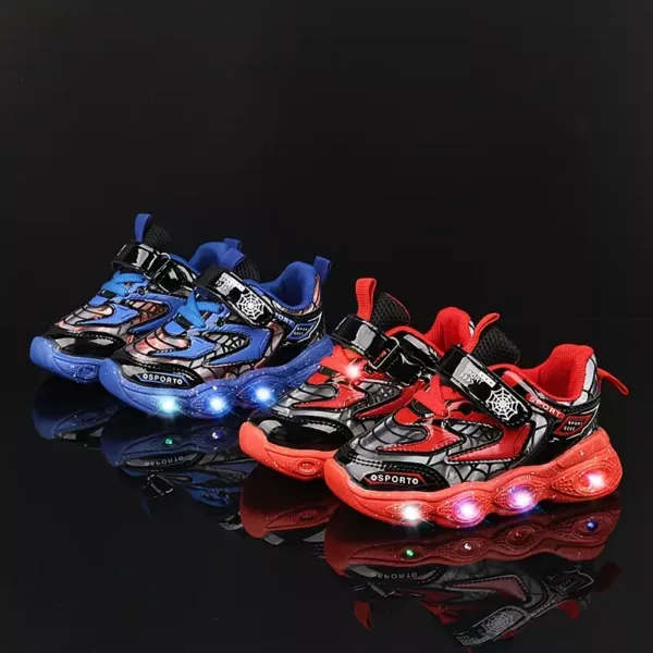 Baskets à LED pour enfants – semelles respirantes confortables pour sport & loisirs
