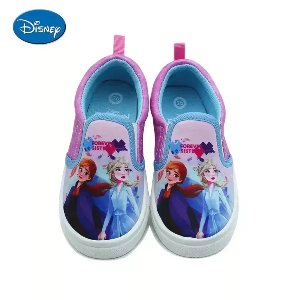 Baskets filles à enfiler style Disney Princess – confort léger et facile à porter