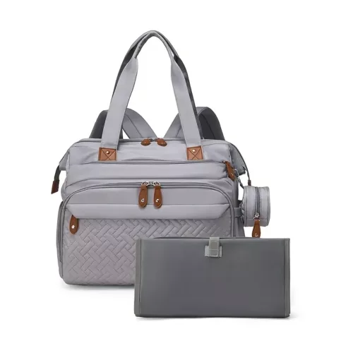 Ensemble sac à langer 2 pièces avec matelas à langer intégré – pratique et élégant