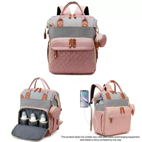 Sac à dos à langer grande capacité – multifonction pour voyage et bébé
