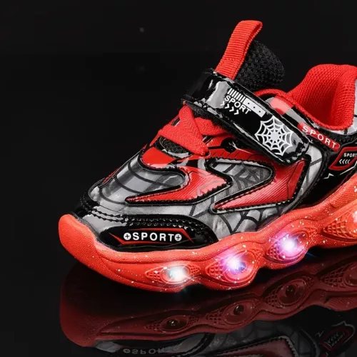 Baskets à LED pour enfants – semelles respirantes confortables pour sport & loisirs