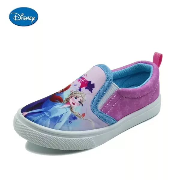 Baskets filles à enfiler style Disney Princess – confort léger et facile à porter