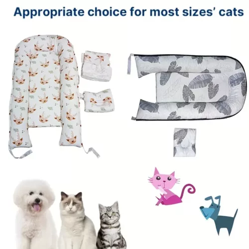 Canapé pour animaux en peluche douce – couchage confortable pour chat et petit chien