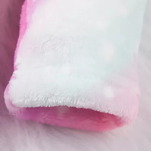 Peignoir enfant à capuche en flanelle douce – motif mignon et chaud