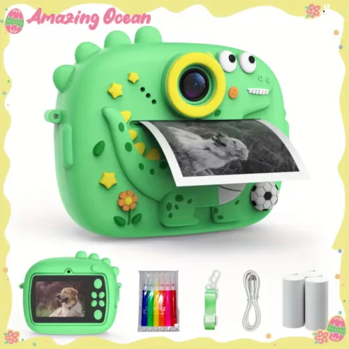 Appareil photo instantané pour enfant – Jouet numérique avec impression intégrée