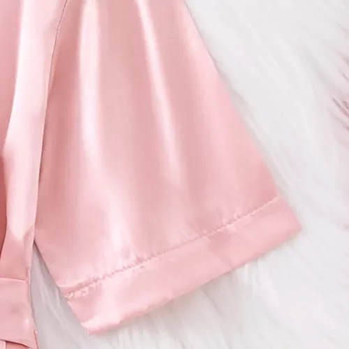 Peignoir enfant en flanelle douce – robe de chambre fille chaude et confortable