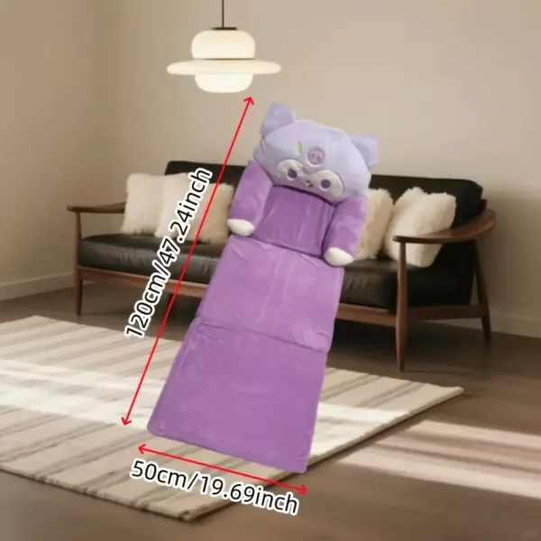 Canapé-lit pliable en peluche Kuromi – tapis tatami doux design kawaii