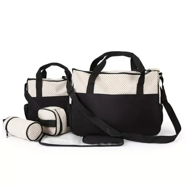 Lot de 5 sacs à langer multifonction – bandoulière pratique et grande capacité