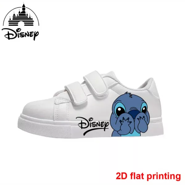 Baskets décontractées imprimé Stitch – style 2D inspiré Disney casual chic