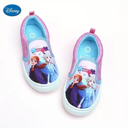Baskets filles à enfiler style Disney Princess – confort léger et facile à porter