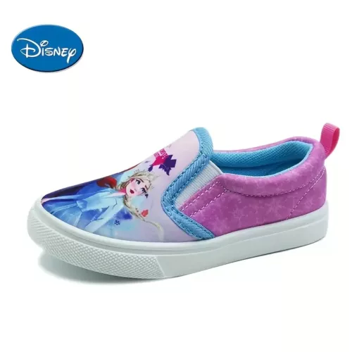 Baskets filles à enfiler style Disney Princess – confort léger et facile à porter