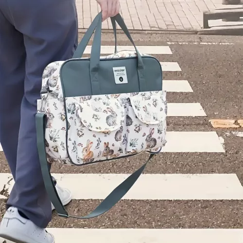 Sac à langer bandoulière multifonction – design pratique pour mamans organisées