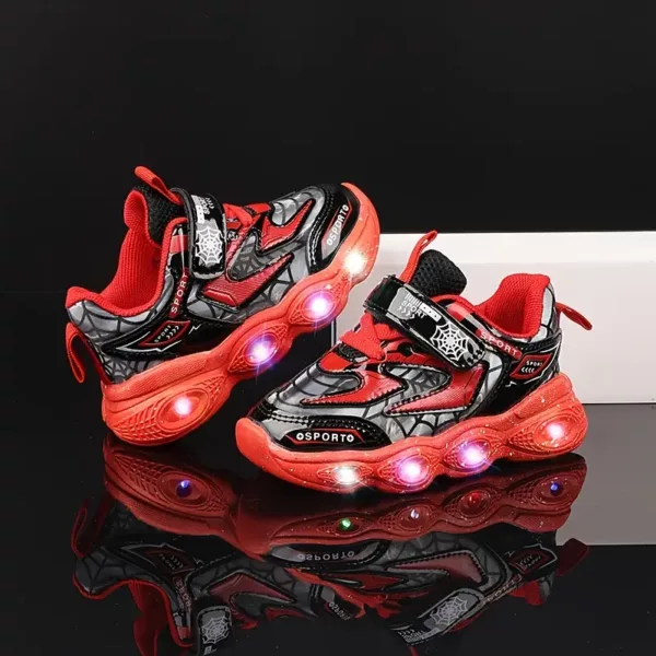 Baskets à LED pour enfants – semelles respirantes confortables pour sport & loisirs