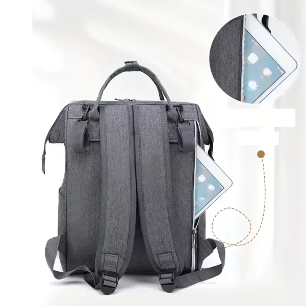 Sac à dos à langer multifonction bébé – Compartiments isothermes et résistants