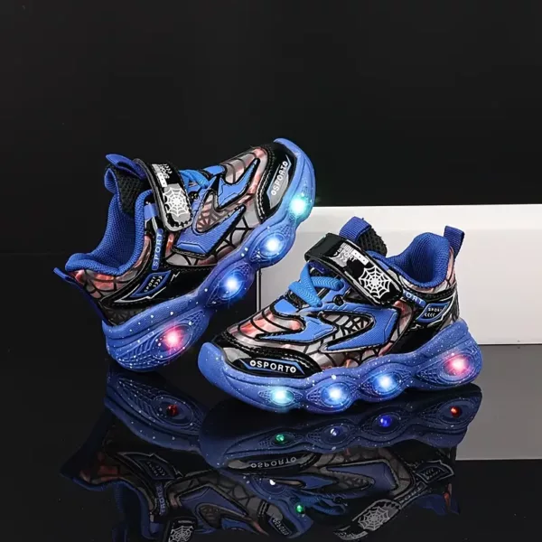 Baskets à LED pour enfants – semelles respirantes confortables pour sport & loisirs