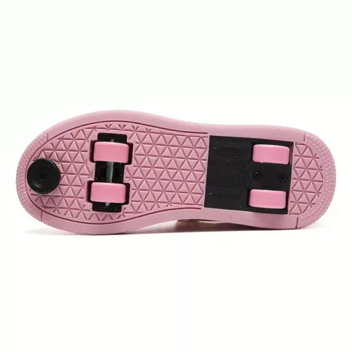 Chaussures à roulettes détachables pour enfants – baskets respirantes 4 roues