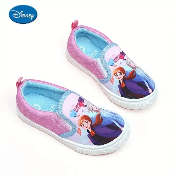 Baskets filles à enfiler style Disney Princess – confort léger et facile à porter