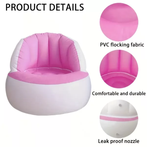 Canapé gonflable portable – siège lounge pliable ultra léger et confortable