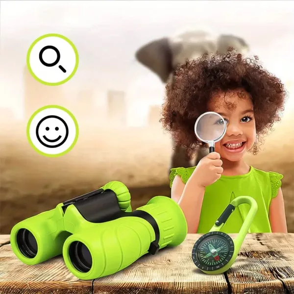 Jumelles compactes 8x21 – optiques haute définition pour randonnée et observation