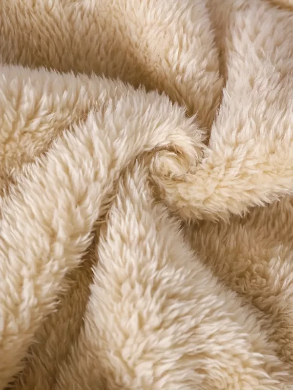 Peignoir enfant en flanelle douce – motif animal brodé, chaud et confortable