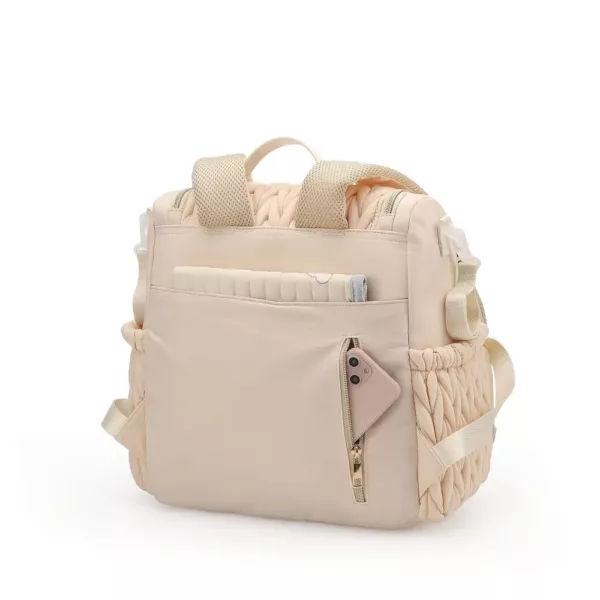 Sac à dos à langer multifonction – grande capacité et fixation poussette
