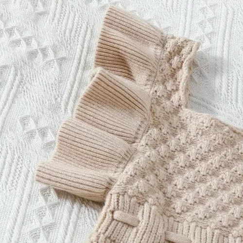 Body bébé fille à volants – épaules dénudées, style décontracté élégant