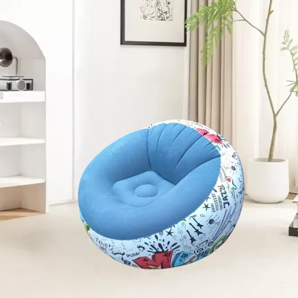 Canapé sphérique pliable style graffiti – design original et gain de place