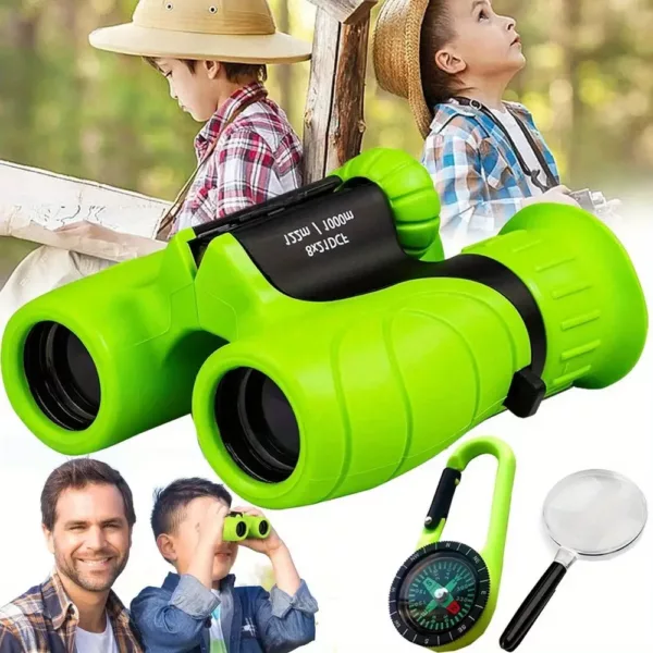 Jumelles compactes 8x21 – optiques haute définition pour randonnée et observation
