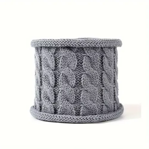 Ensemble bonnet et écharpe bébé tricoté – hiver chaud et doux 2 pièces