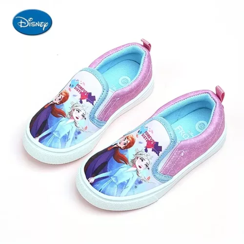Baskets filles à enfiler style Disney Princess – confort léger et facile à porter