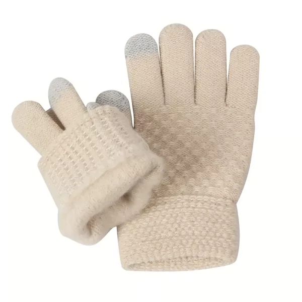 Ensemble hiver enfant 3 pièces – bonnet, tour de cou et gants doux et chauds