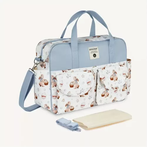 Sac à langer bandoulière multifonction – design pratique pour mamans organisées